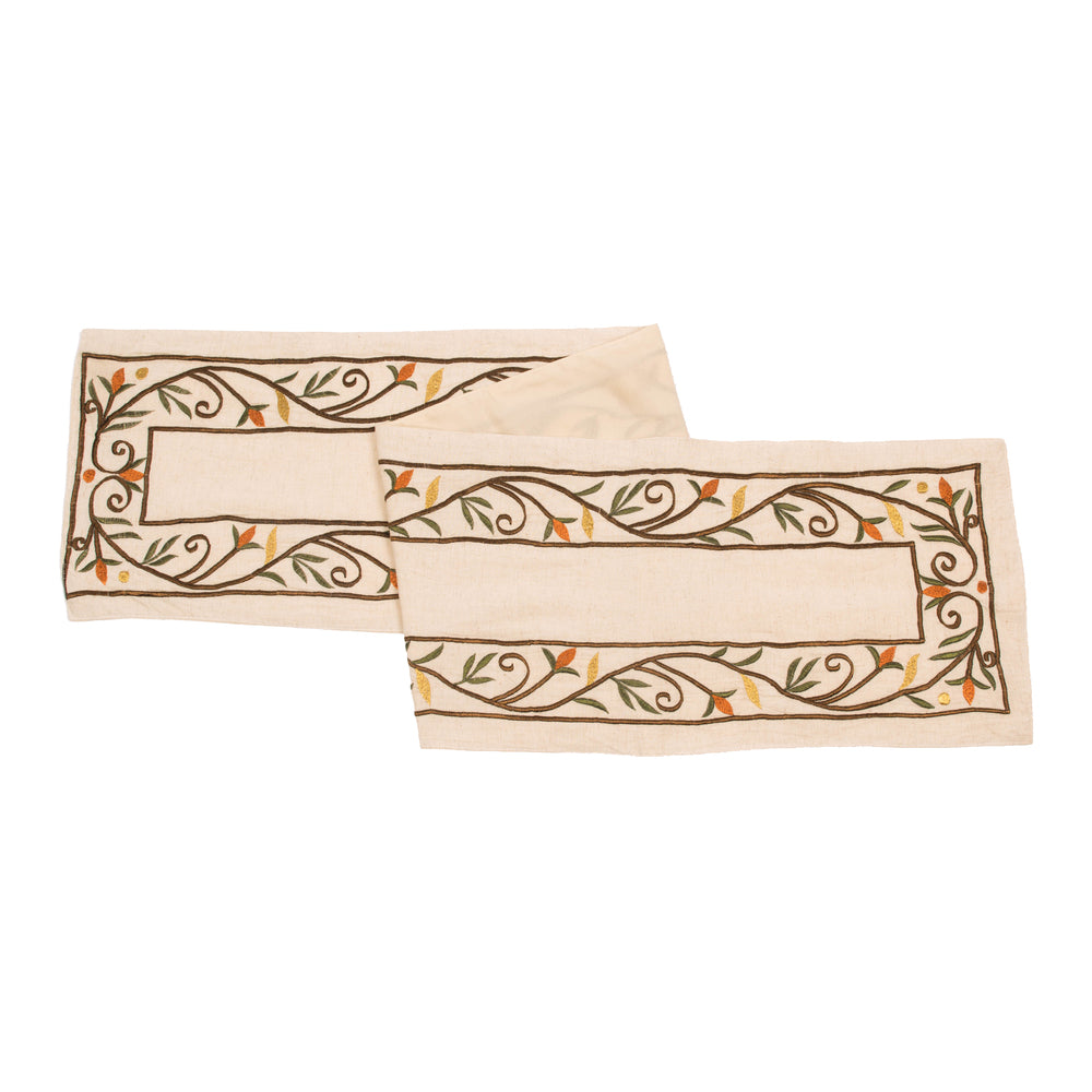 Vickerman 12'' X 60'' Harvest Border Table Runner - Qtx17712