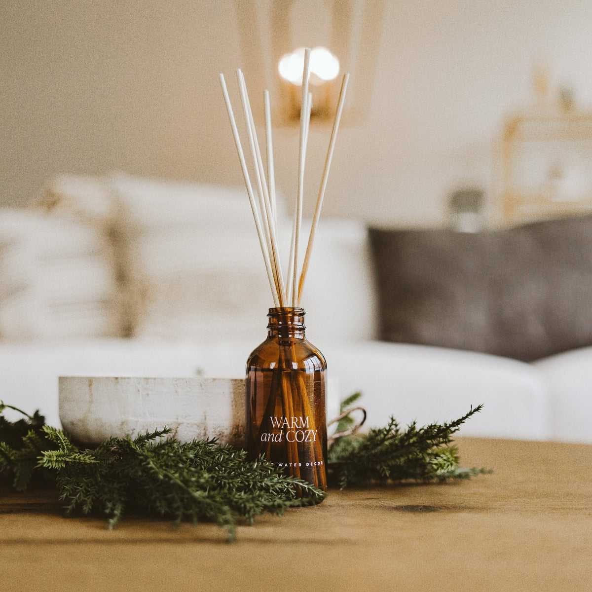 Amber Sunrise Reed Diffuser Warm and Cozy Amber Reed Diffuser – Homenkitchenshop