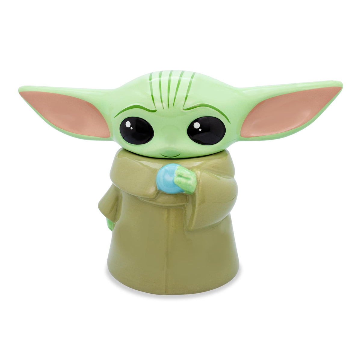 Star Wars: The Mandalorian Grogu Ceramic Cookie Jar Container  13 Inches Tall