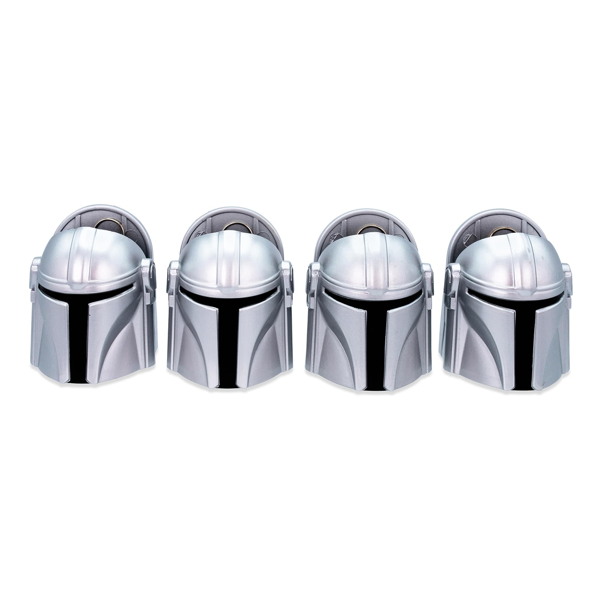 Star Wars: The Mandalorian Helmet Chip Clips  Set Of 4