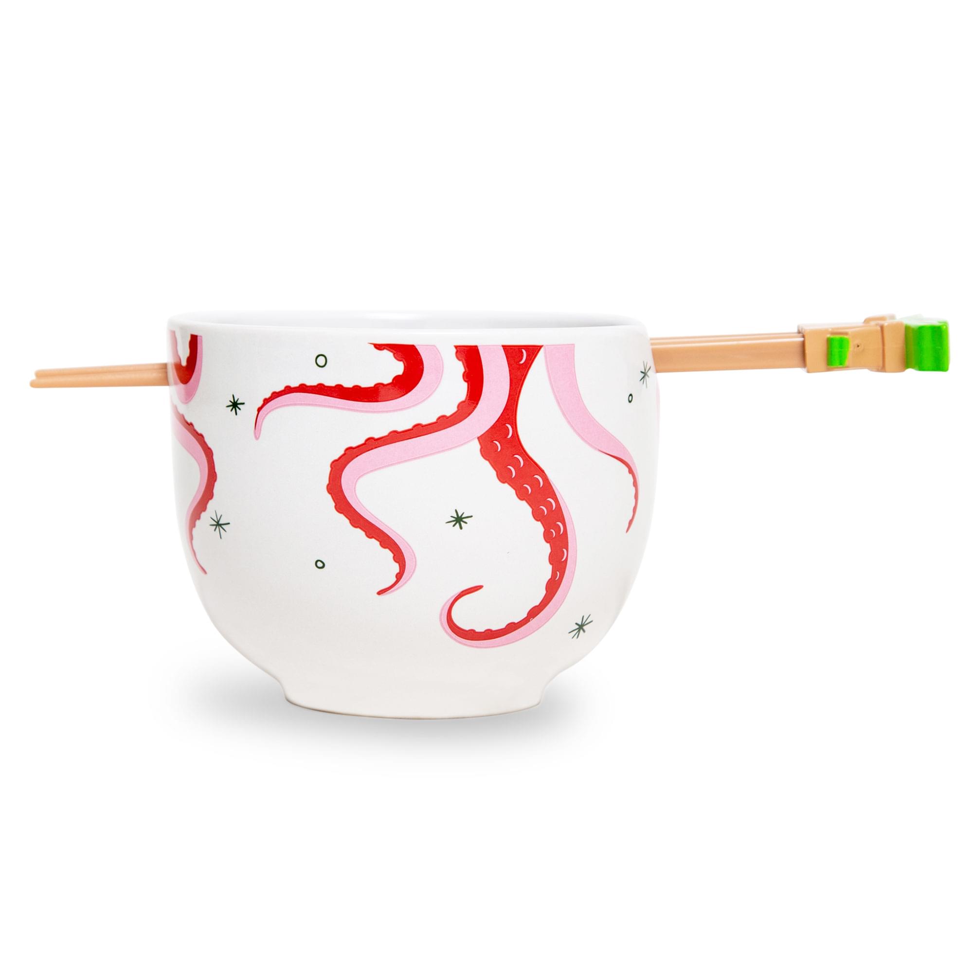 Star Wars: The Mandalorian Grogu Tentacle Chowder Ramen Bowl And Chopstick Set