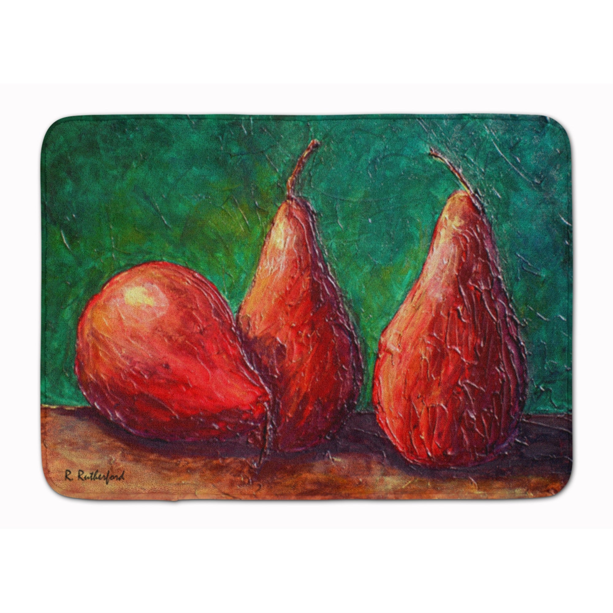 'Caroline'S Treasures Pears Floor Mat, 19'''' X 27'''', Multicolor''