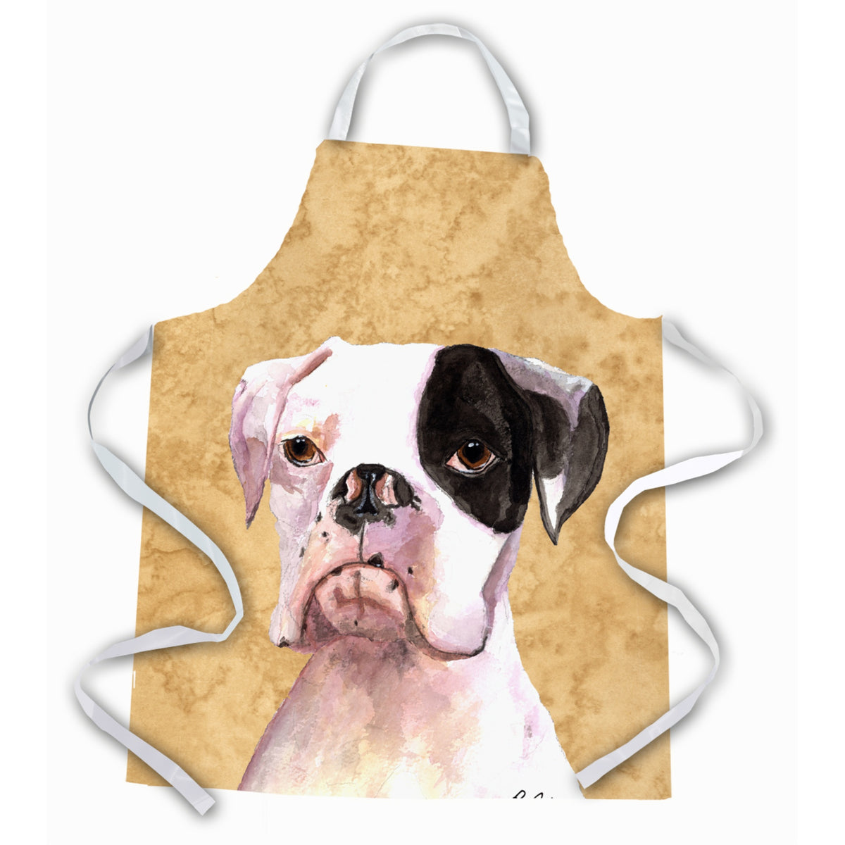 'Caroline'S Treasures Rdr3019Apron Cooper The Boxer Apron, Large, Multicolor''
