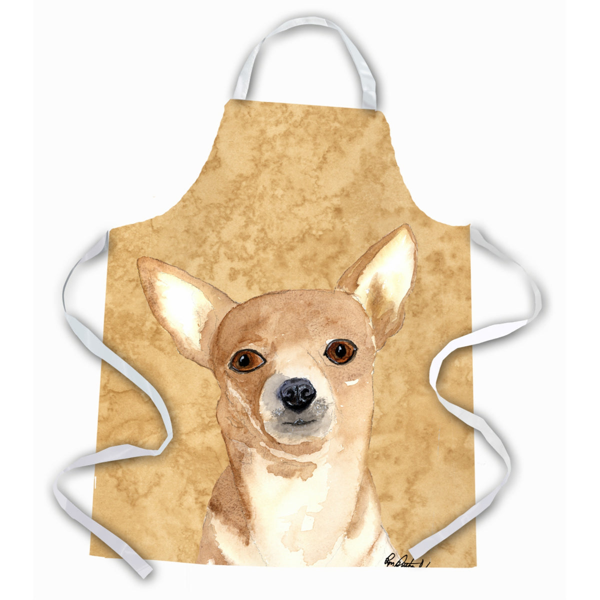 'Caroline'S Treasures Rdr3020Apron Chihuahua Apron, Large, Multicolor''