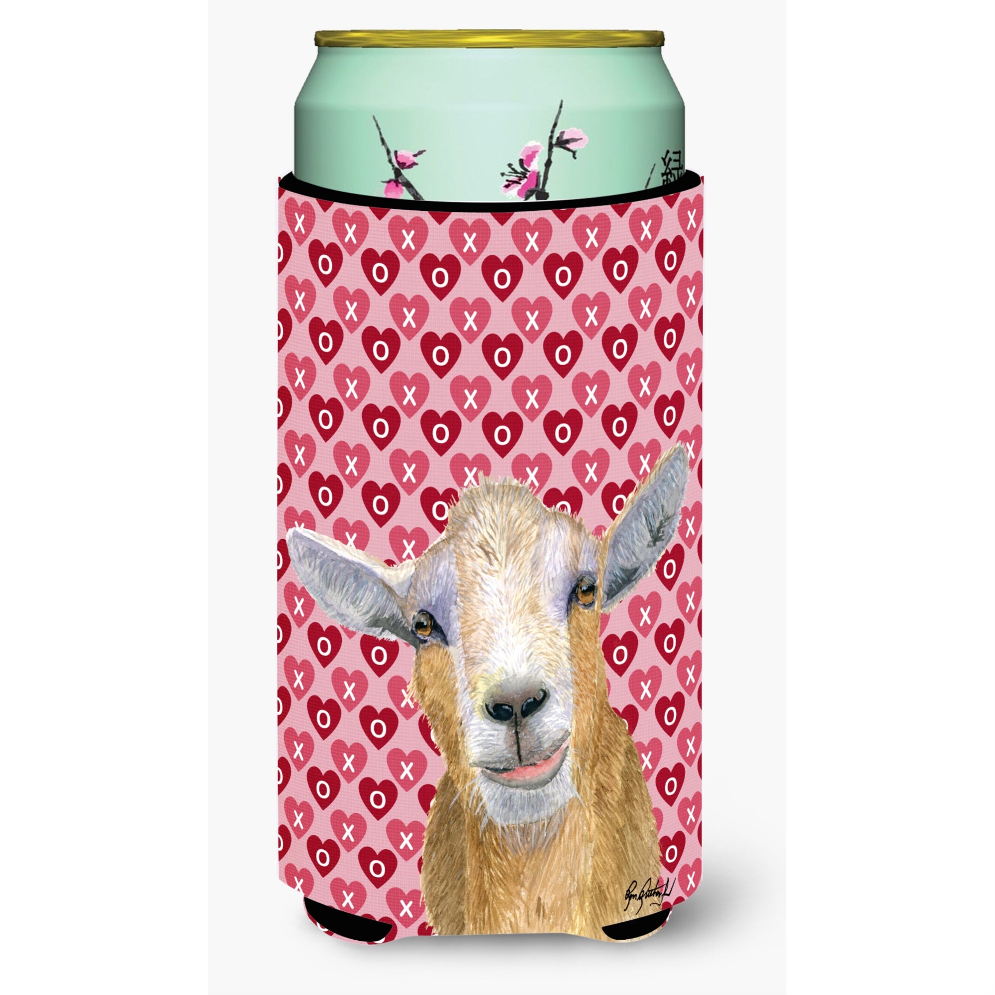 Hearts And Love Goat Tall Boy Beverage Insulator Beverage Insulator Hugger Rdr3026Tbc