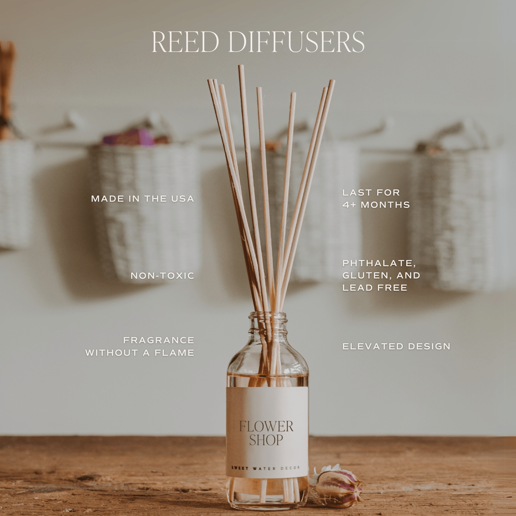 Spa Day Clear Reed Diffuser