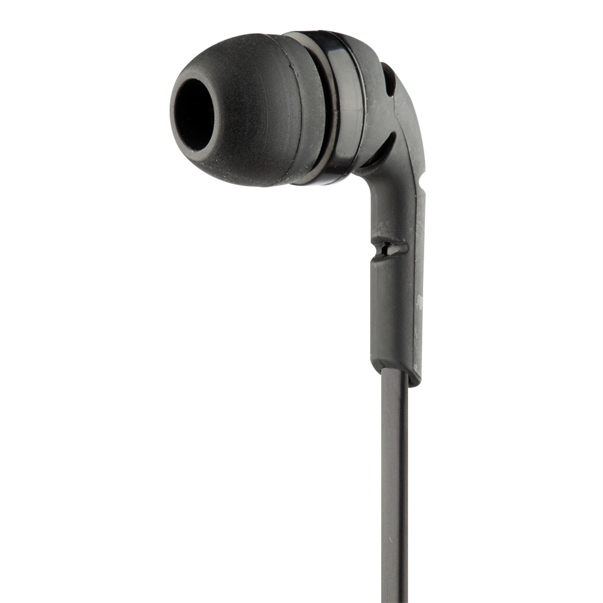 Rove  Rv10101 Wired Stereo Ear Buds Great For Calls And Music Curved For Comfort - Black