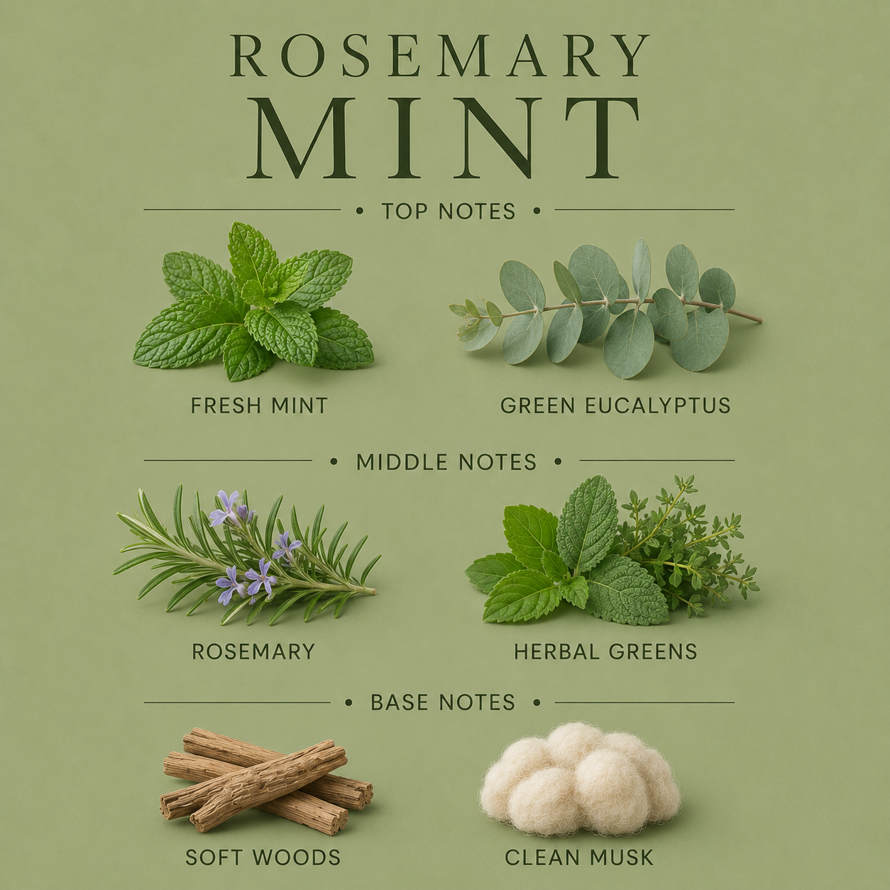 Rosemary Mint 3-Wick Candle