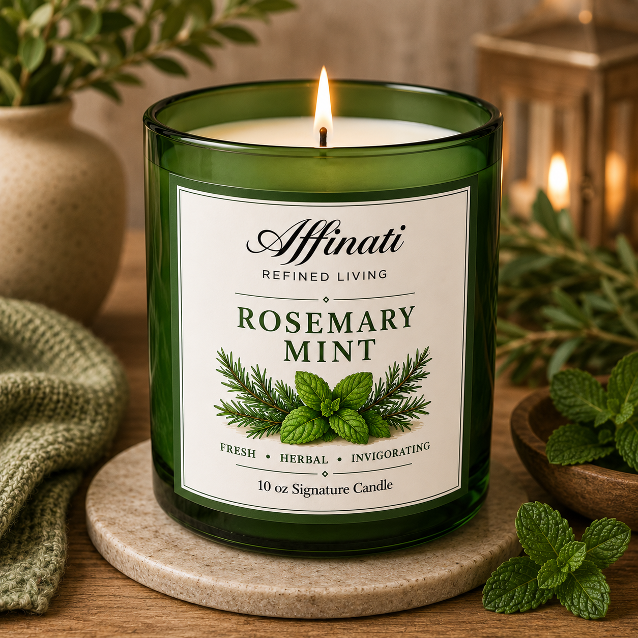 Rosemary Mint Signature Candle