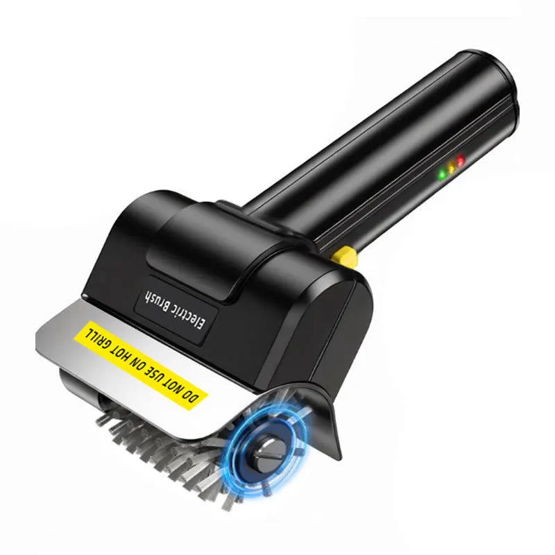 Electric Grill Brush Outdoor BBQ Handheld Grease Rack Tool Brush Stainless Steel Cleaner for Rust and Dirt Removal