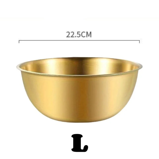 1-3 Stainless Steel Bowl Set with Scale for Cooking Baking Food Storage Large Capacity Mixing Bowls for Home Kitchen Essentials