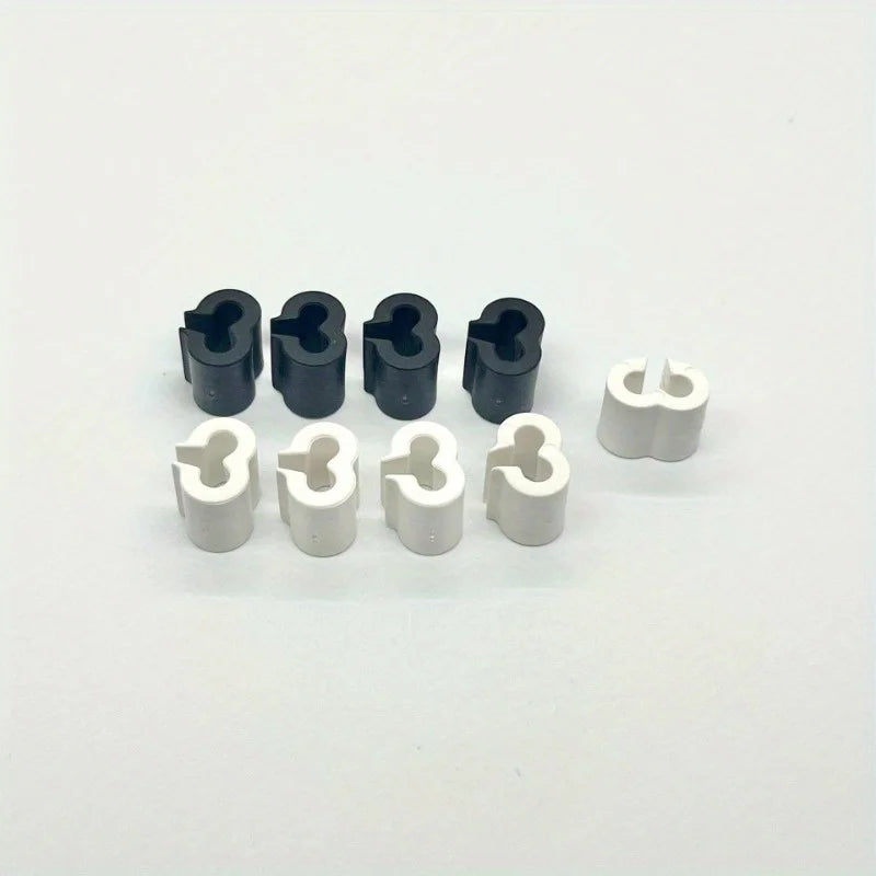 20pcs Battery-Free Y-Shaped Plastic Connectors - DIY Wire Mesh Fastening Clips for Pet Cage Linking - No Power Required