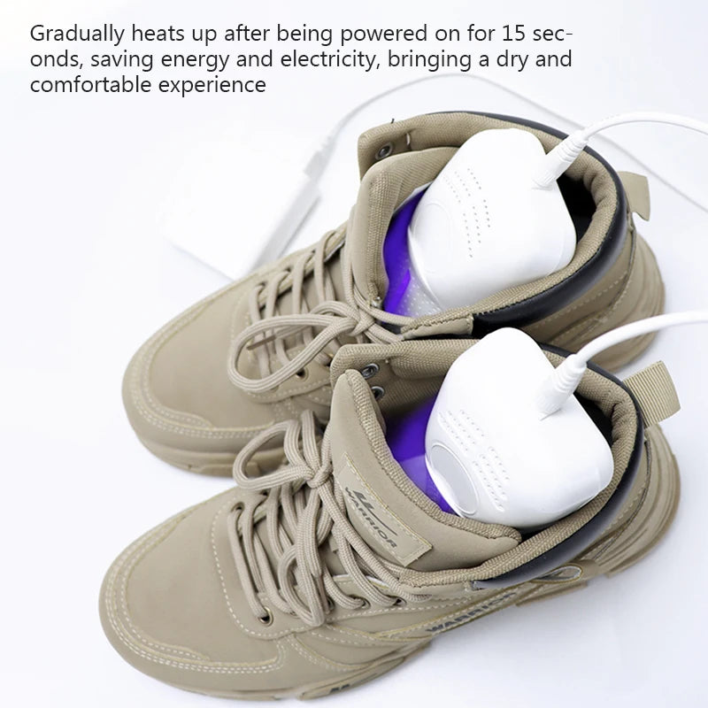 Electric Shoe Dryer USB Intelligent Quick Drying Deodorizing Sterilizing Dryer for Shoes Home Shoe Warmer Heater Footwear Dryers