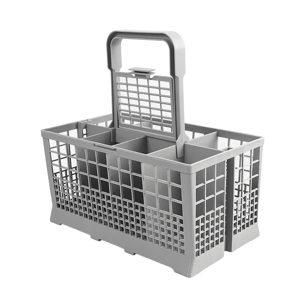 Universal Dishwasher Basket Knife and Fork Storage Multifunctional Basket Foldable Cutlery Holder Dishwasher Basket Spare Parts