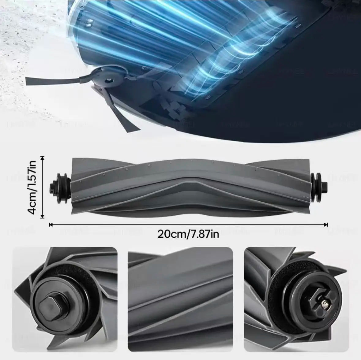 Dreame X40 Ultra / X40 Pro / L40 Ultra Robot Vacuum Spare Parts Main Side Brushes Mop Cloths HEPA Filters Dust Bags Accessories