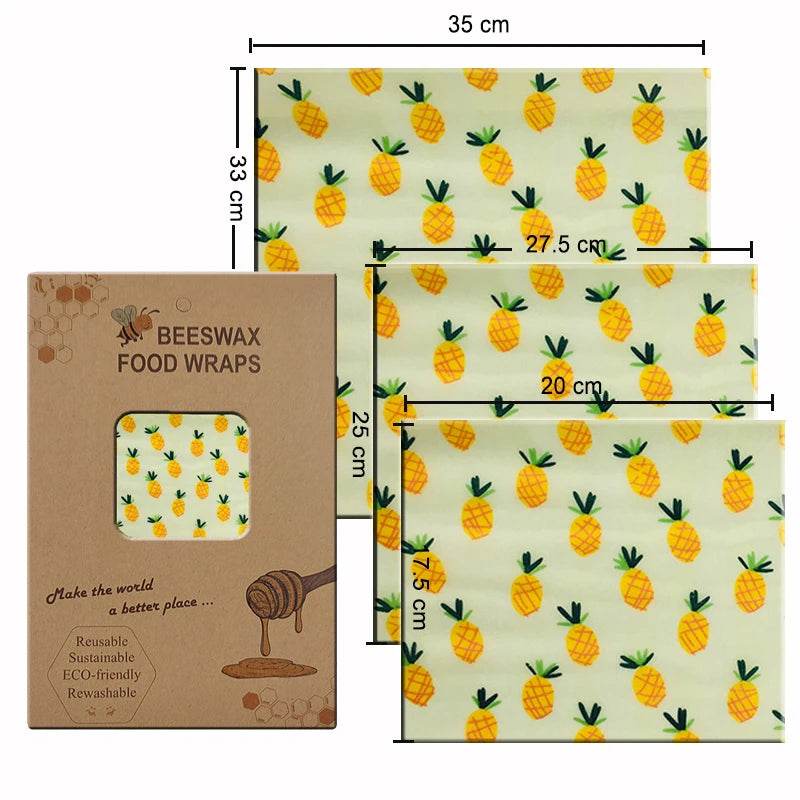 Eco-Friendly Reusable Food Wraps