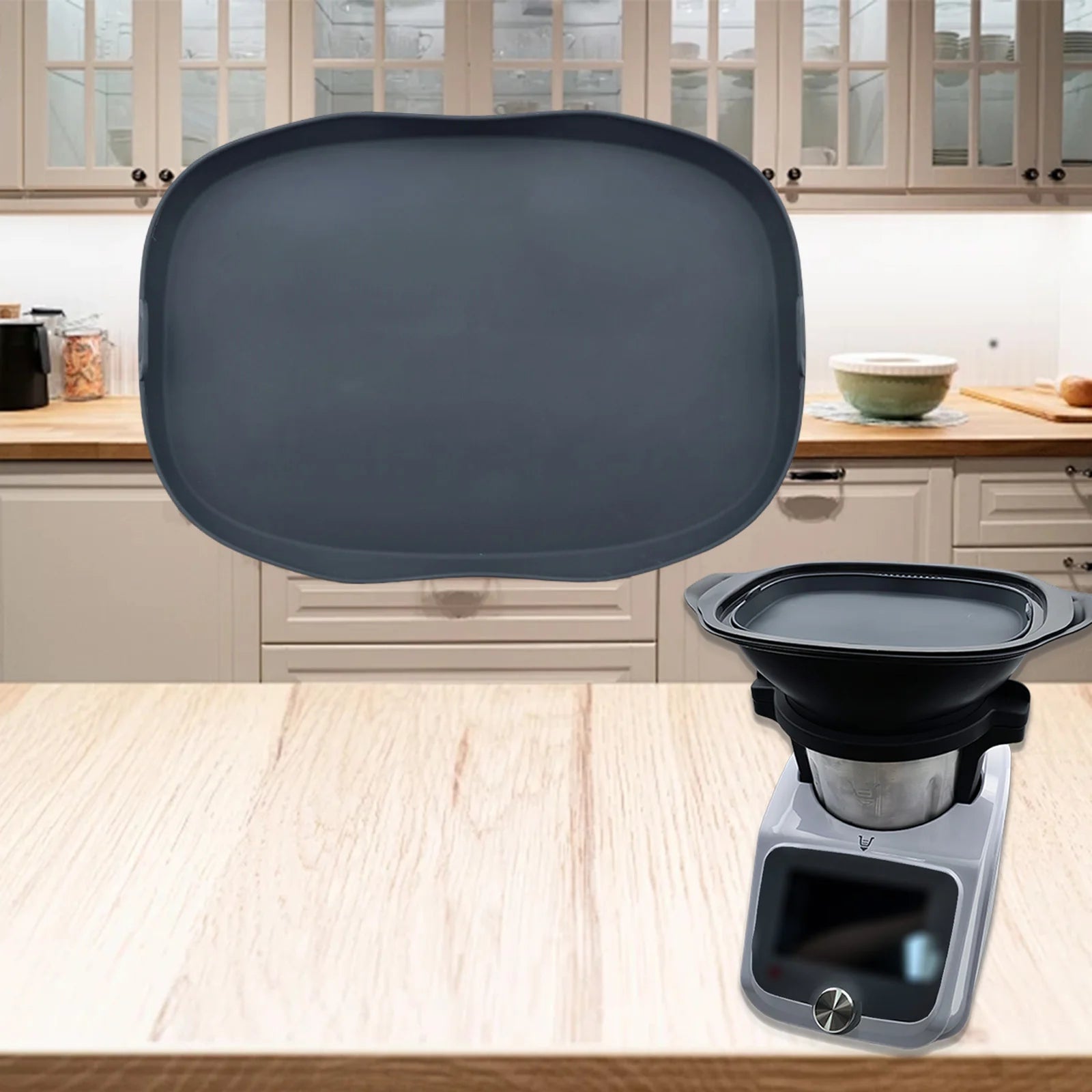 Silicone Steamer Dish Compatible With Monsieur Cuisine Smart/Connect/Trend Baking Tray, Or For Thermomix TM7 Kitchen Accessories