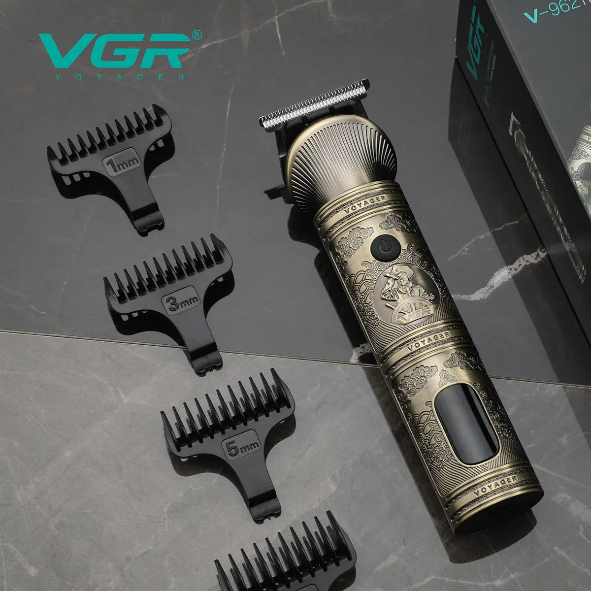 VGR Hair Clipper Electric Hair Trimmer Professional Barber Cordless Hair Cutting Machine Multifunctional Clipper for Men V-106