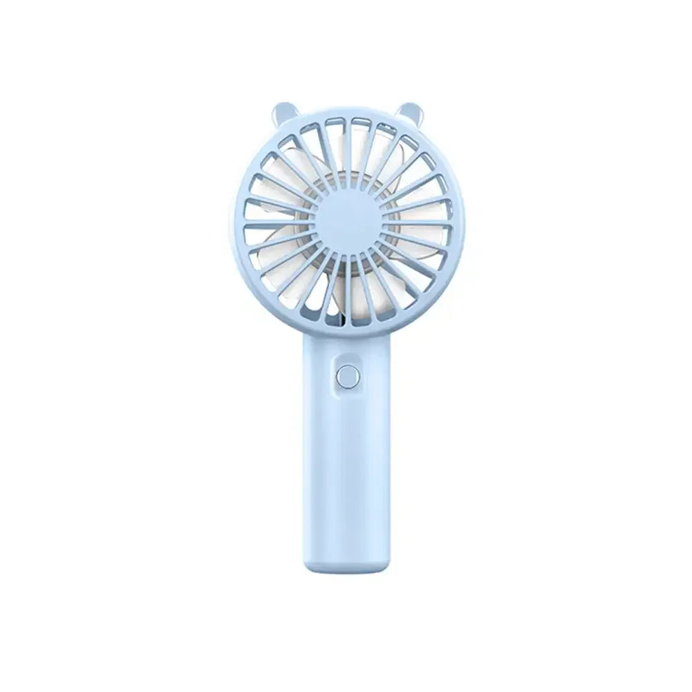 Mini USB Charging Handheld Fan Desktop Small Fan With Mobile Phone Holder Portable And Simple Outdoor Small Fan