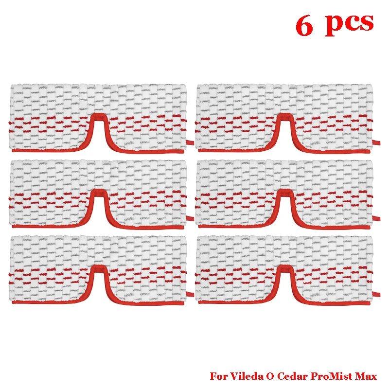 Replacement Cleaning Mop Cloths for Vileda Promist MAX Microfiber Floor Mop Pads Rag Spare Part Washable Accessories