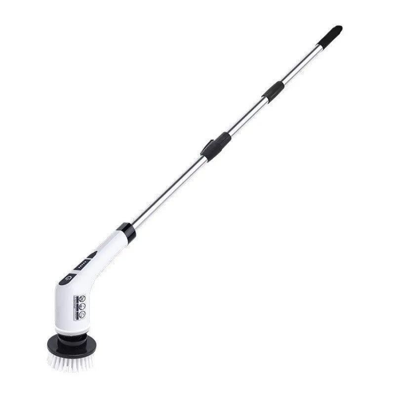 Electric Cleaning Brush:9-in-1 Head,Rotates Flexibly Multifunction Tool for Bathroom, Floors, Corner Gaps and Shower Room Glass