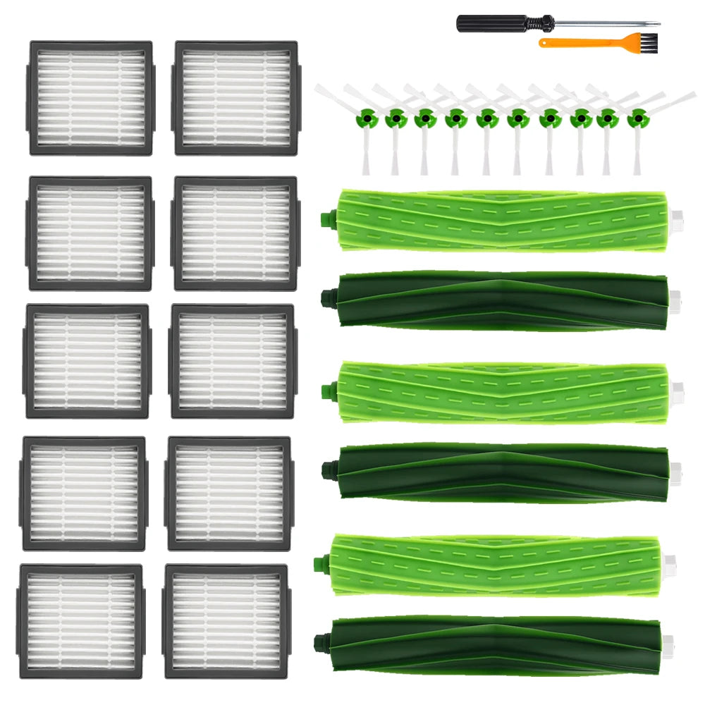 HEPA Filter Main Brush Side Brush For iRobot Roomba i2 i3 i3+ i4 i4+ i6 i6+ i7 i7+ i8 i8+ E5 E6 E7 Sweeping Robot Vacuum Parts
