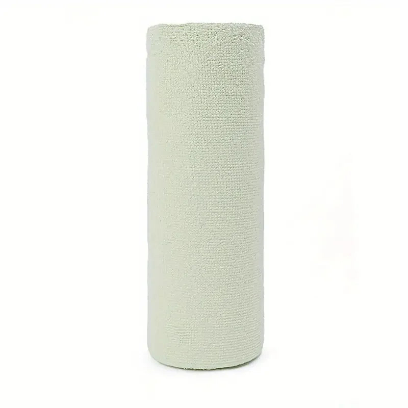 1 Roll/20pcs Reusable Microfiber Cleaning Wipes - High Absorbency, Durable & Machine Washable Kitchen Towels for Dishes