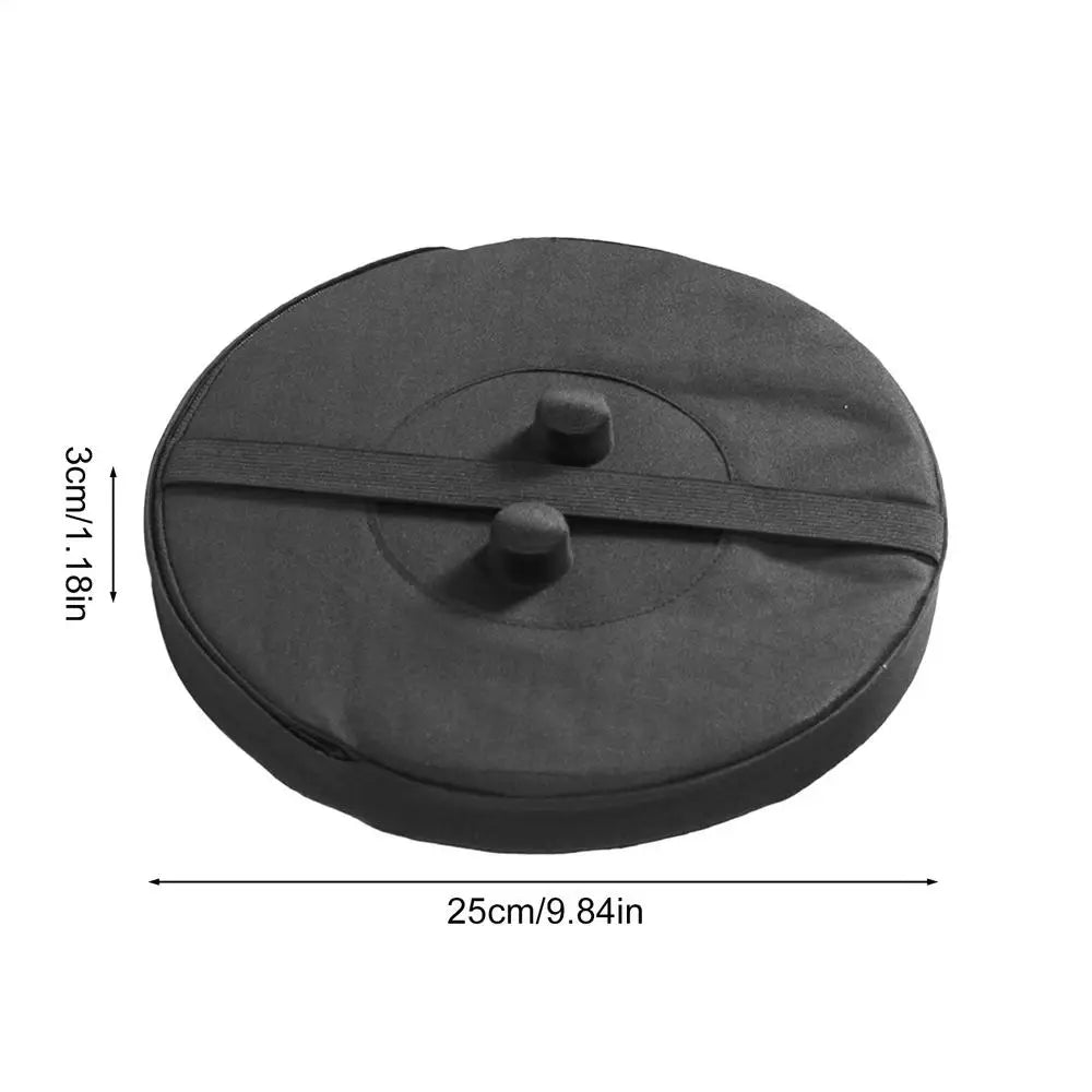 Telescopic Stool Cushion, Round Thickened Folding Seat Cushion comfortable with Memory Foam Non-slip for Camping Stool 2 Pack