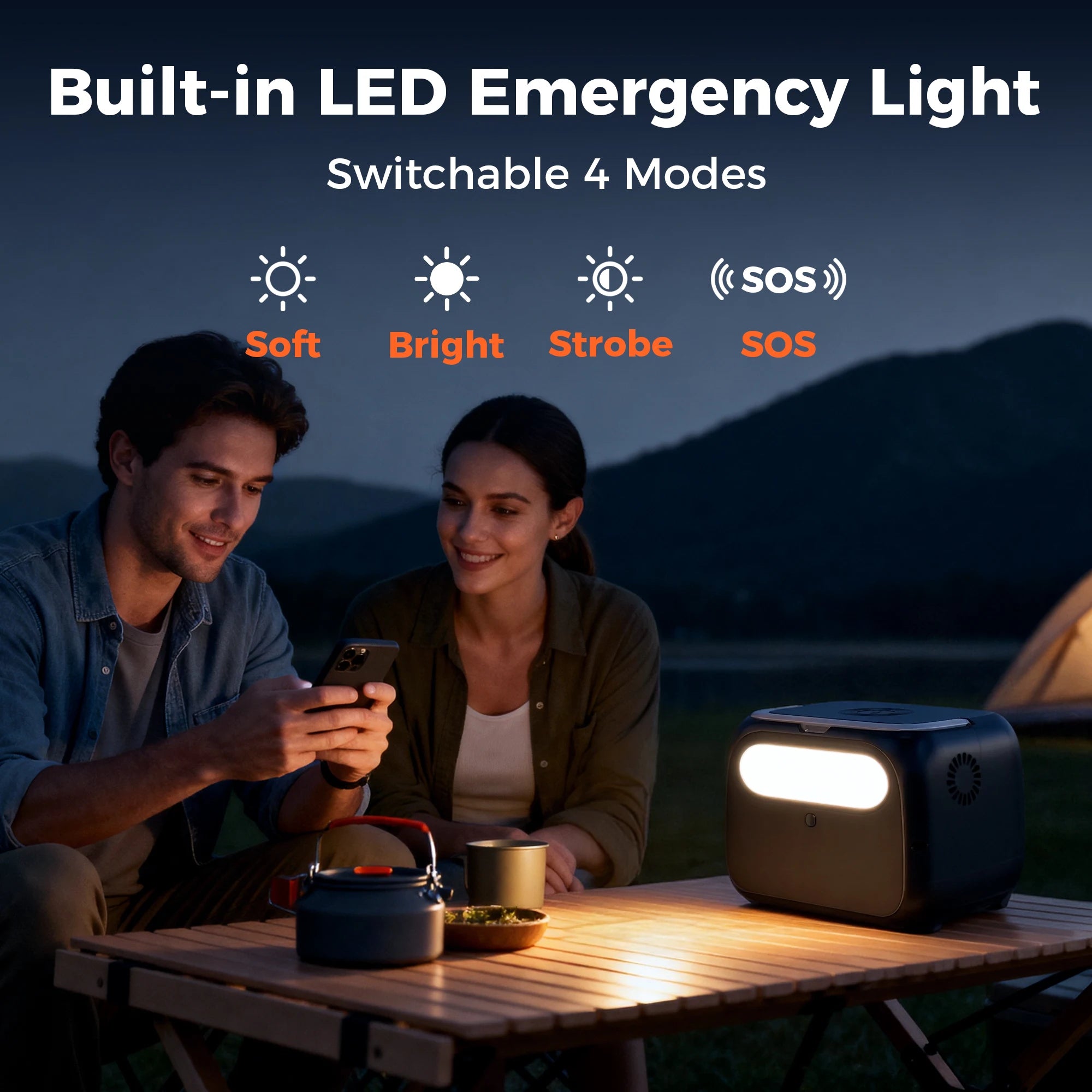 CTOLITY FACTORY AP400 500W 345wh PORTABLE POWER STATION 108000mAh LiFePo4 Battery Energy Storage Supply EMERGENCY POWER SUPPLY