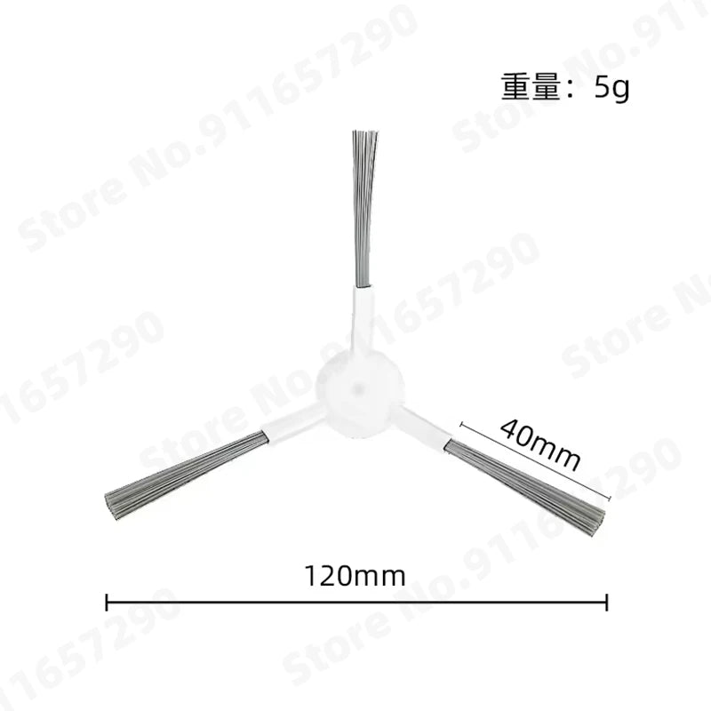 For Xiaomi Robot Vacuum X20 Plus/ X20+/X10+ / X10 Plus Spare Parts Accessories Main Side Brush Mop Cloth Dust Bag Filter
