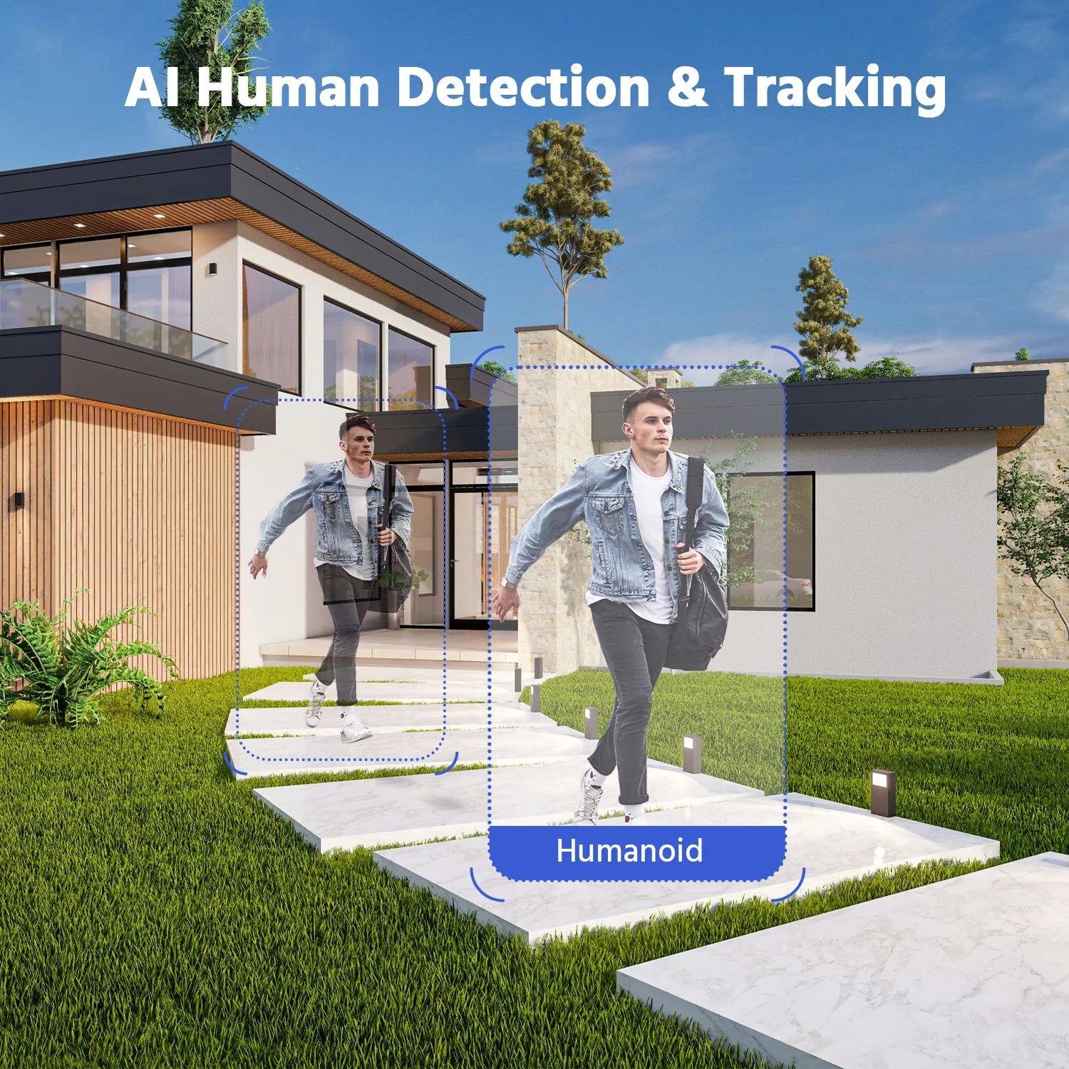 ANNKE 3 Inch 10MP PTZ Dual lens Smart WIFI camera Dual Lens Smart Home Security Wireless Alarm CCTV Surveillance Outdoor Camera