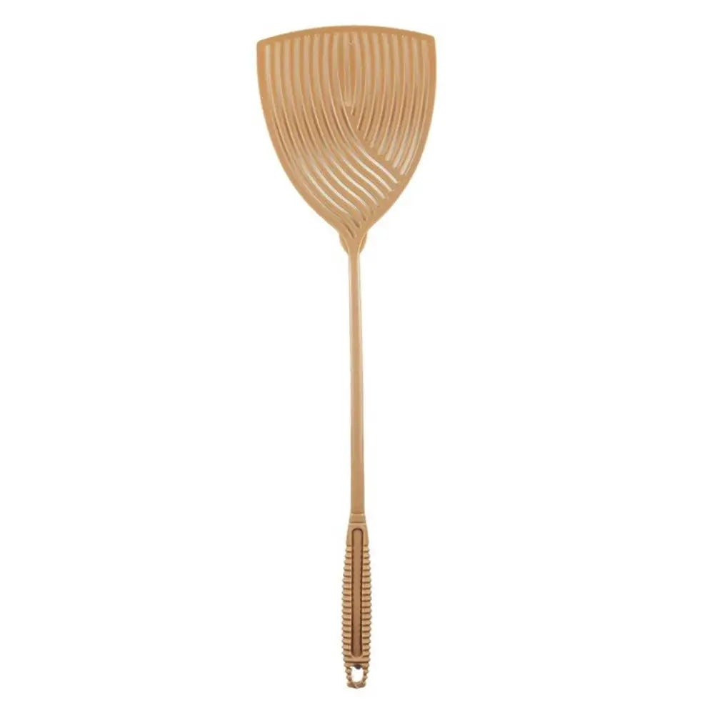 Thickened Striped plastic fly swatter Long Handle Insect Mosquito Mosquito Killer Repellent Tool Home Kitchen Daily Tool
