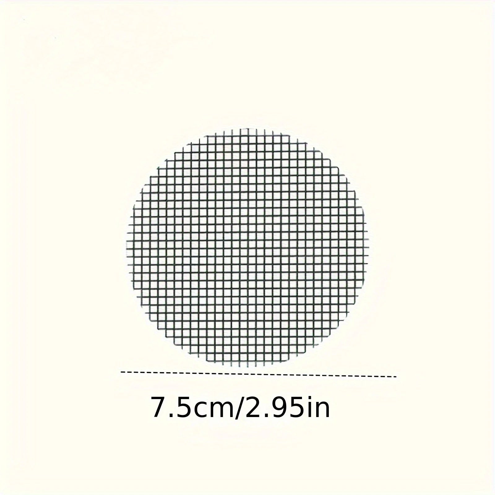 50PCS Prevent Soil Loss Breathable Gasket Leakproof Drainage Flower Pot Hole Mesh Pad Bottom Mat Breathable Drainage Gasket Net