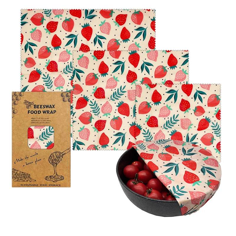 Eco-Friendly Reusable Food Wraps