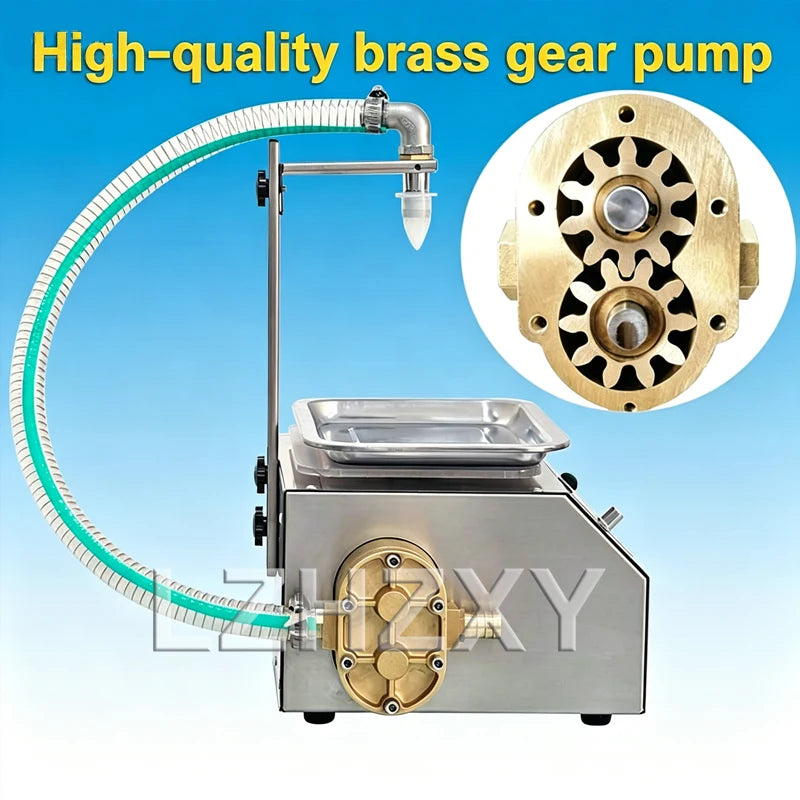 CSY-L15 Flow Weighing Type Fully Automatic Dispensing Filling Machine Honey Sesame Sauce Edible Oil Glue Viscous Liquid