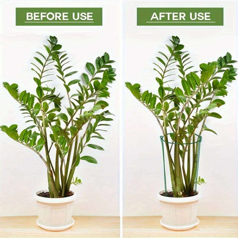 10PCSPlant Support Frame Climbing Vine Frame Gardening Bracket Tomato Cucumber Climbing Frame Household Flower Pot Fixed Support
