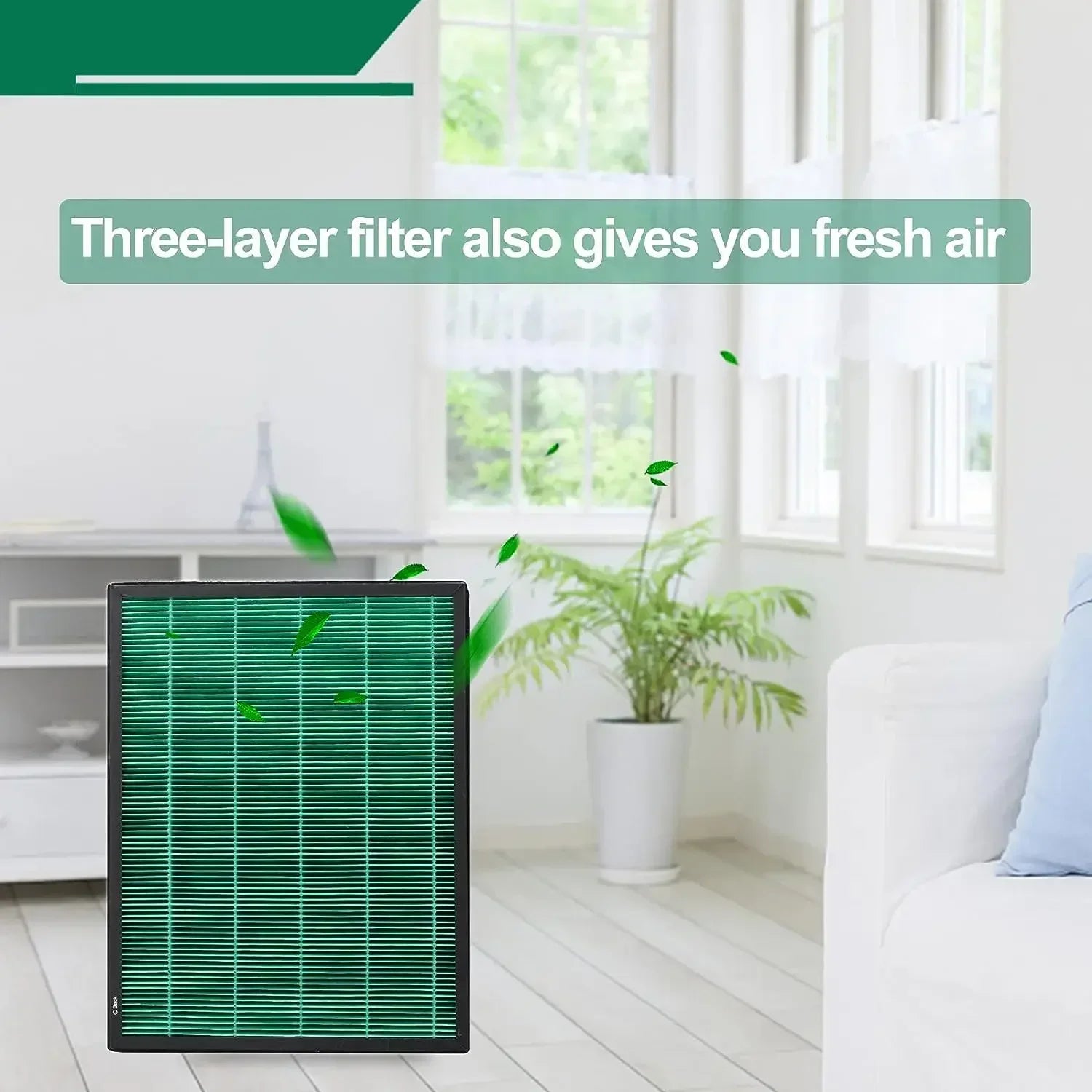 Replacement Filter for Coway Airmega Max2 400/400S Air Purifier,Max 2 Green True HEPA and Active Carbon Filter Set