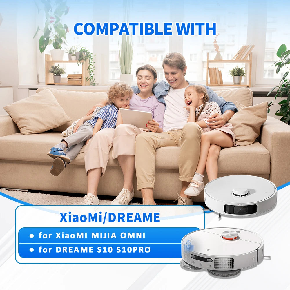 For Xiaomi Mijia Omni All-in-One B101CN Mop Cloth Robot Vacuum For Dreame L10s Ultra S10 S10 Pro X10 Mop Pads Holder Accessories