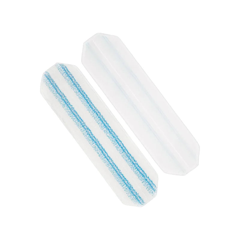Replacement Rags Fit For Vileda H2prO Flat Mop System , Washable Reusable Microfiber Mop Pad | Safe On Wood Floors, Vinyl, Tile