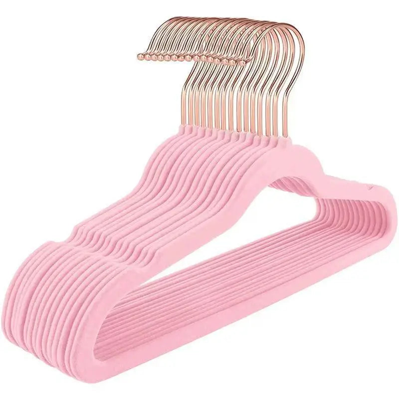 🇺🇸 USA Local Fast Shipping Lux Decor Velvet Hangers 50/100 Pack, Heavy Duty Non-Slip with 360° Swivel Hook for Clothes Coats