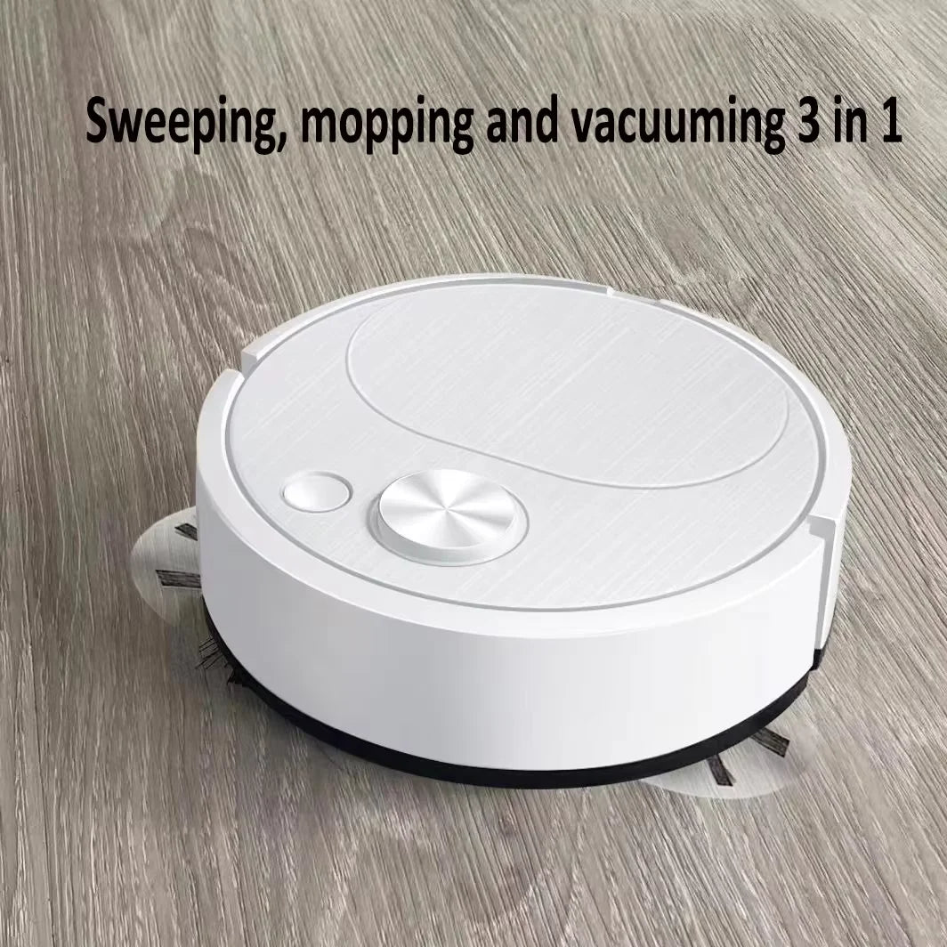 NEW USB Sweeping Robot Vacuum Cleaner Mopping 3 In 1 Smart Wireless 1500Pa Dragging Cleaning Sweep Floor for Home Office