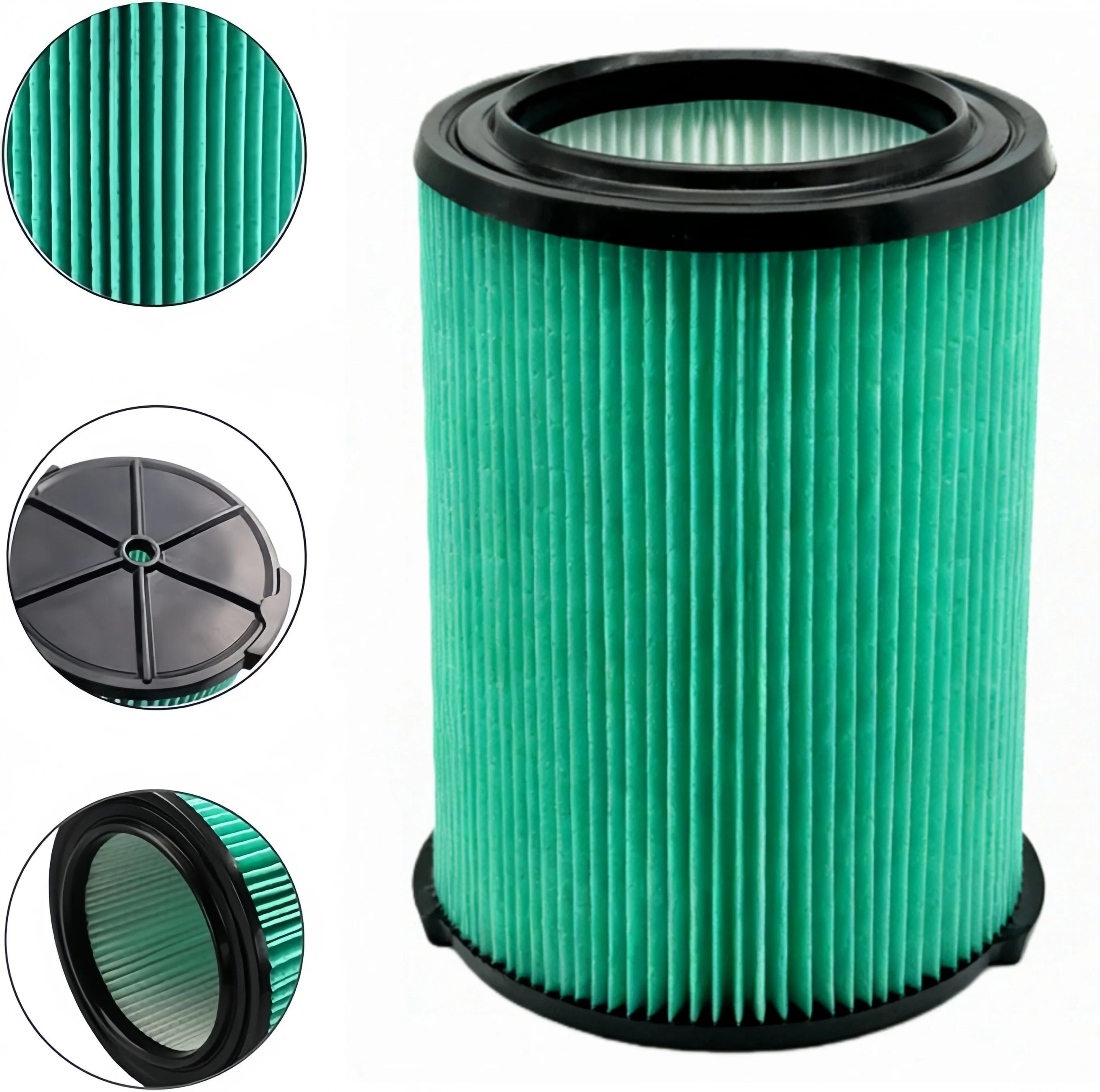 VF6000 Wet/Dry Vacuum Replacement Filter: Easy to Install, High-Efficiency Dust Removal for RIDGID 5-20 Gallon Models