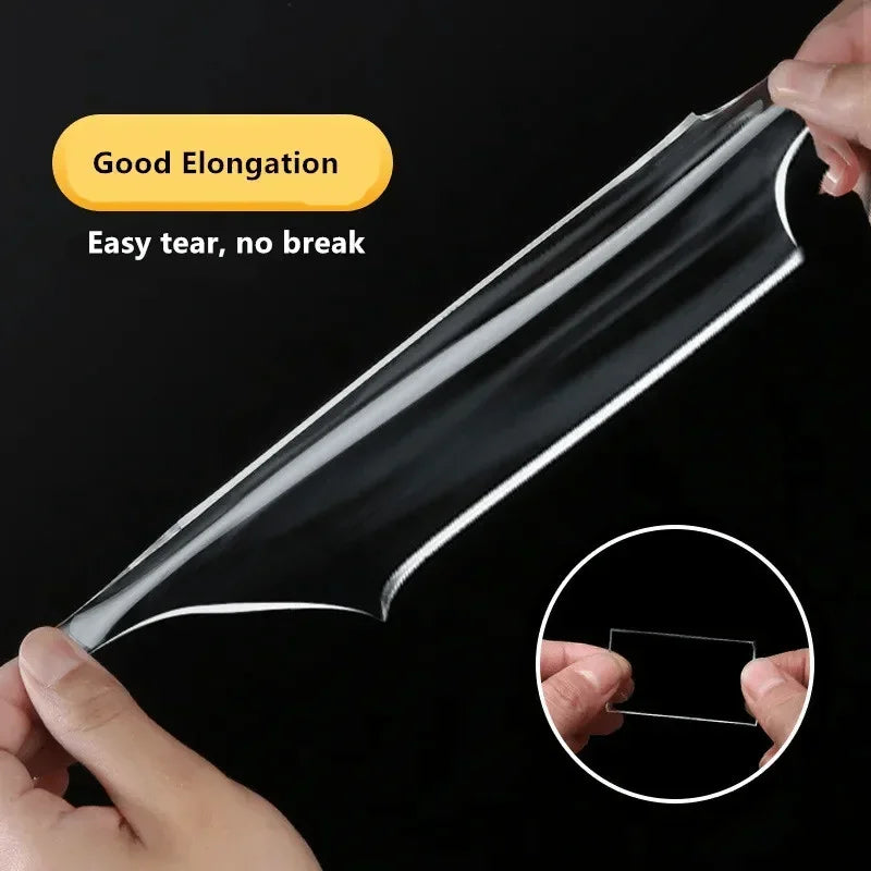 5m Double Contact Nano Tape Powerful Extra Strong Sided Adhesive for Kitchen and Bathroom Waterproof and Cleanable Tool