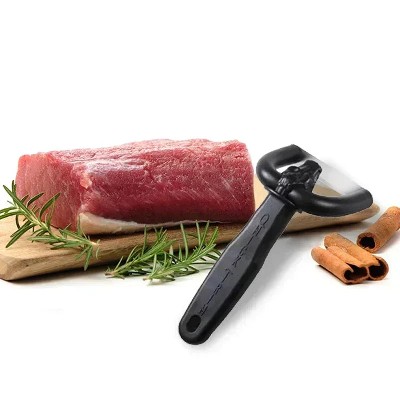 Beef Slicer Fat Cooking Barbecue Tool Kitchen Cooking Tool Handheld Beef and Pork Slicer New Type of Meat Fat Trimmer