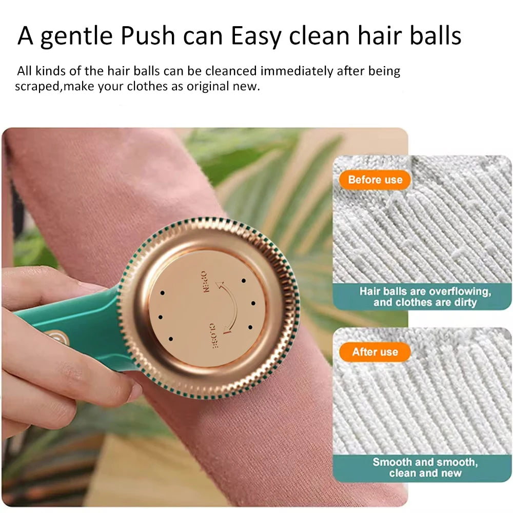 Lint Pellet Remover for Clothing Electric Rechargeable Fabric Shaver Fluff Remover Hair Balls Fuzz Removers for Clothes Portable