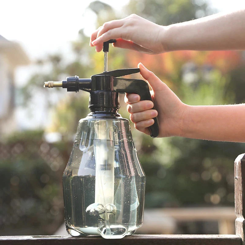 "1pc High-Pressure Mist Sprayer: Adjustable Nozzle Water Bottle for Detailing & Gardening"
