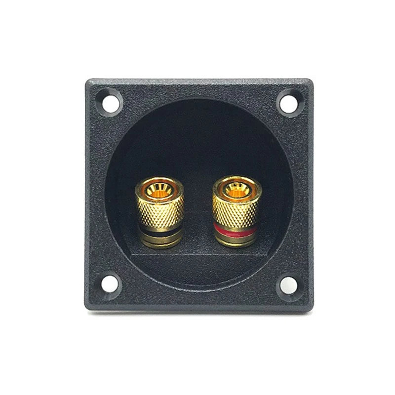 Car Stereo Speaker Box Terminal Round Spring Cup Connector Subwoofer Plug Speaker Terminal Cup Round Spring Cup Subwoofer Plug