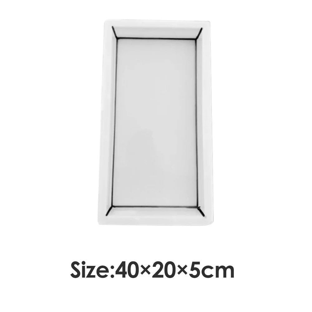 40×20×5cm Manually Paving Cement Brick DIY Path Concrete Maker Garden Stone Road Pavement Concrete Mould Cement Molds Bricks