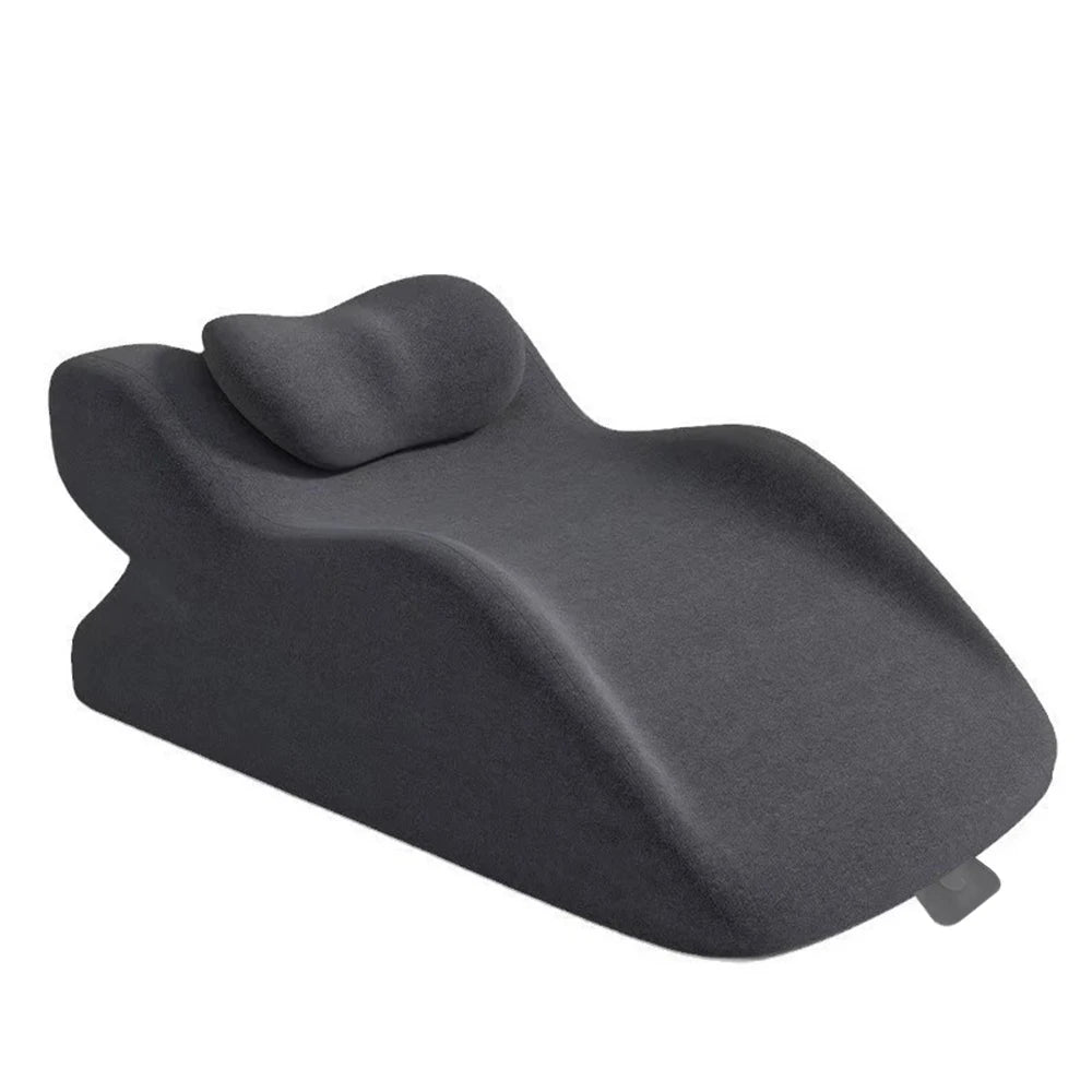 Memory Foam Wedge Prone Pillow for Adults, Ergonomic Support for Back Neck Leg & Acid Reflux Relief, Machine Washable Cover