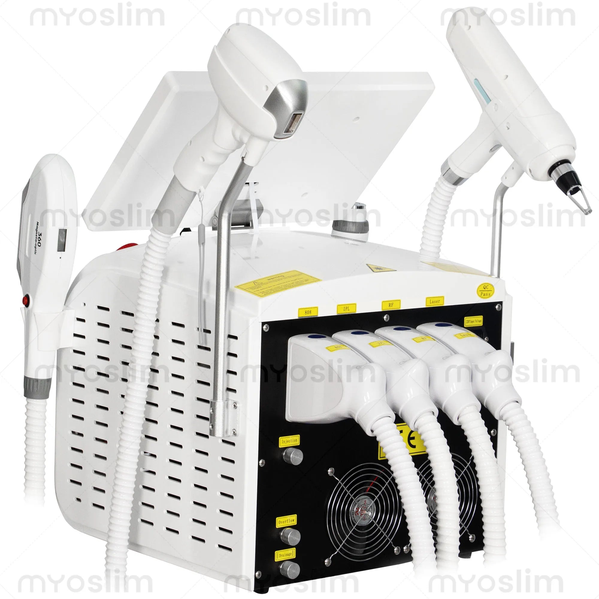 Fac 4-In-1 Soprano Titanium Hair Removal Professional Diode IPL Nd Yag Picosecond Opt Hair Removal Tattoo Removal